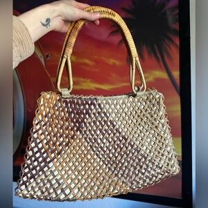 Straw Woven Handbag Resort Purse Y2K Summer